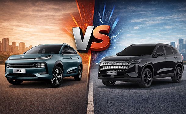 جاك JS6 أم هافال H6؟.. مقارنة شاملة بين اثنتين من أقوى سيارات SUV الصينية في مصر